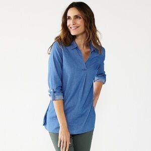 Croft & Barrow Long Sleeve Tunic | SIZE XL